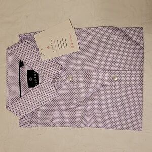Men's Purple Patterned Casual Shirt